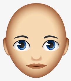 Bald Emoji, HD Png Download, Transparent PNG