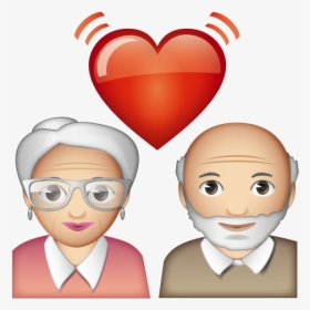 Heart Over Man And Woman Emoji, HD Png Download, Transparent PNG