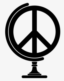 Symbol,circle,peace Symbols - Mercedes Benz Logo Vs Peace Sign, HD Png Download, Transparent PNG