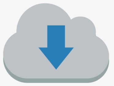 Cloud Down Icon - Arrow Down Icon Pink, HD Png Download, Transparent PNG