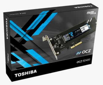 Toshiba Announces Ultra-fast Ocz Rd400 Nvme Pcie Ssd - Rvd400 M22280 512g, HD Png Download, Transparent PNG