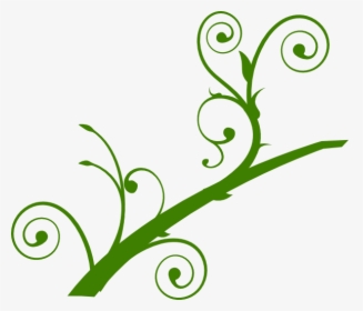 Green Branch Leaves Svg Clip Arts - Tree Branch Clip Art, HD Png Download, Transparent PNG