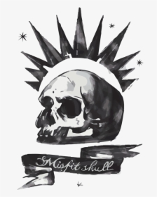 Transparent Skull Png - Life Is Strange Misfit Skull, Png Download, Transparent PNG