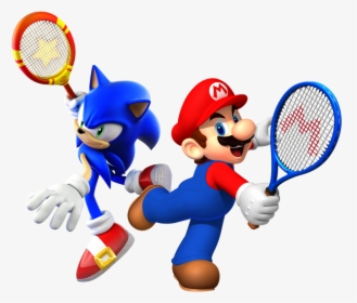 Mario Tennis Aces Png High-quality Image - Sega Superstars Tennis Sonic, Transparent Png, Transparent PNG