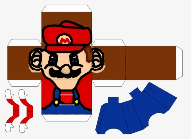 Mario ] - Paper Toy, HD Png Download, Transparent PNG