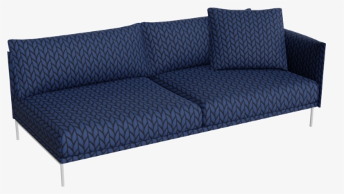 Preview Of Gentry Blue Chaise Lounge - Studio Couch, HD Png Download, Transparent PNG