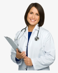 Doctor Png - Female Doctor Transparent Background, Png Download, Transparent PNG