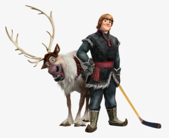 Free Frozen Clip Art - Sven And Kristoff, HD Png Download, Transparent PNG
