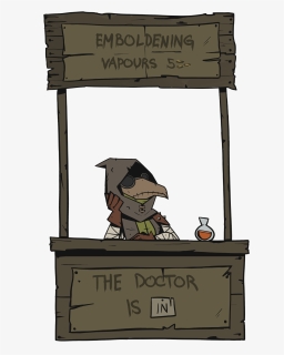 Emboldening The Doctor Darkest Dungeon Dark Souls Cartoon - Darkest Dungeon Plague Doctor Meme, HD Png Download, Transparent PNG