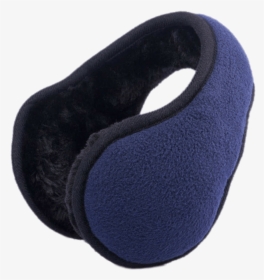 Blue Foldable Earmuffs - Leather, HD Png Download, Transparent PNG