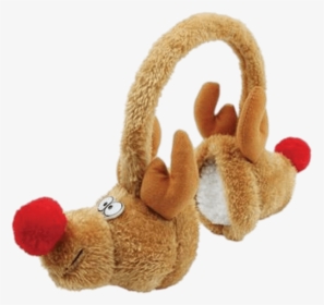 Reindeer Earmuffs - Christmas Earmuffs, HD Png Download, Transparent PNG