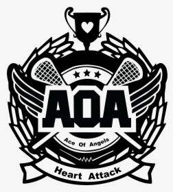 Aoa Logo Png Image - Aoa Heart Attack Logo, Transparent Png, Transparent PNG