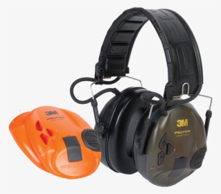 3m Peltor Sporttac Hunting Ear Muffs   Title 3m Peltor - Peltor Sportac Ear Defenders, HD Png Download, Transparent PNG