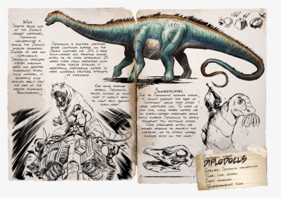Ark Survival Evolved Diplodocus, HD Png Download, Transparent PNG