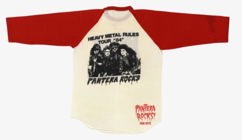 Pantera Heavy Metal Rules T Shirt, HD Png Download, Transparent PNG
