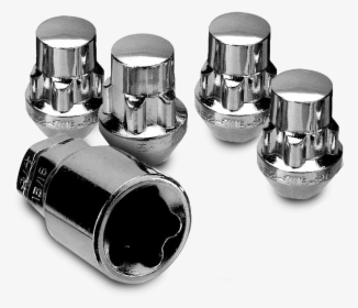 White Knight 1/2” Thread Steel Locking Lug Nut Kit - Nut Lug Nut Locking Steel, HD Png Download, Transparent PNG