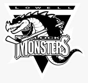 Lowell Lock Monsters Logo Black And White - Lowell Lock Monsters Logo, HD Png Download, Transparent PNG
