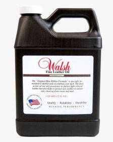 Leather Oil - 32oz - - Walsh, HD Png Download, Transparent PNG