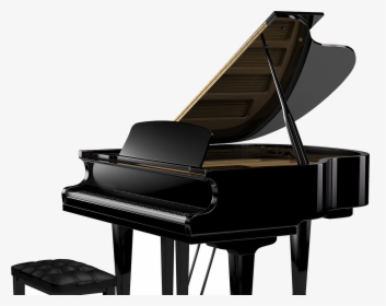 Grand-piano - Grand Piano Silhouette, HD Png Download, Transparent PNG