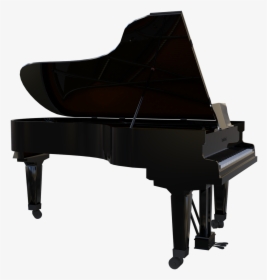 Acoustic Piano - 黑色 鋼琴, HD Png Download, Transparent PNG