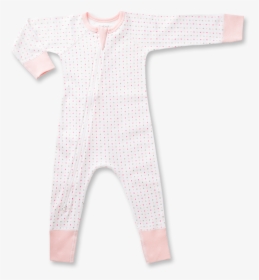 Pink Spotted Zip Romper - Wool, HD Png Download, Transparent PNG
