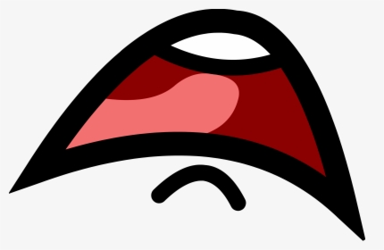 Lips Clipart Lick - Bfdi Nerdy Mouth, HD Png Download, Transparent PNG