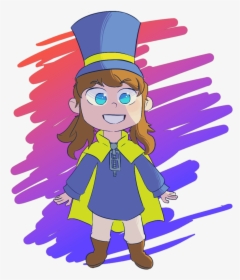 Since I Really Love A Hat In Time , I Drew Hat Kid - Art A Hat In Time Kid, HD Png Download, Transparent PNG