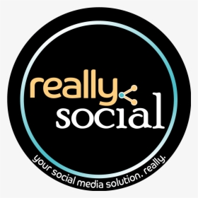 Really Social Logo Image - Circle, HD Png Download, Transparent PNG