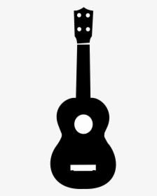 Ukulele Clipart Black And White, HD Png Download, Transparent PNG