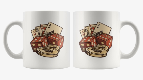 Casino Vector Set Vintage Handmade Mug   Data-zoom - Mug, HD Png Download, Transparent PNG