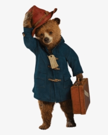 Paddington Bear Greeting - Paddington Bear From Movie, HD Png Download, Transparent PNG