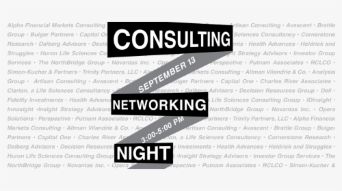 Consulting Networking Night Banner - Parallel, HD Png Download, Transparent PNG