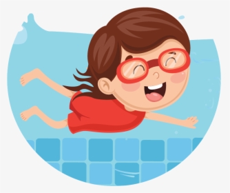 Cutekids-05 - Private Swimming Lessons Clip Art, HD Png Download, Transparent PNG