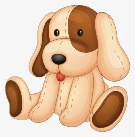 Cartoon Stuffed Animal Dog, HD Png Download, Transparent PNG