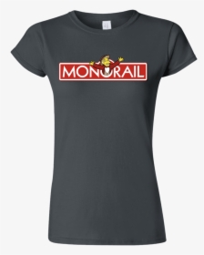 Monorail Junior Slimmer Fit T Shirt - Active Shirt, HD Png Download, Transparent PNG