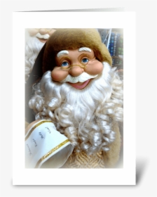 Santa S Christmas List Greeting Card - Santa Claus, HD Png Download, Transparent PNG