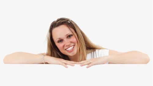 Mujer Sonriendo Png, Transparent Png, Transparent PNG