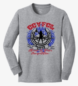 Ccyfcl 2019 Cheer Competition Long Sleeve - T-shirt, HD Png Download, Transparent PNG