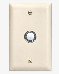 Off White Colored Door Bell Button Panel - Doorbell Button Enclosure, HD Png Download, Transparent PNG