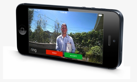 Satin Nickel Ring Doorbell, HD Png Download, Transparent PNG