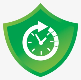 Shield Time - White Stopwatch Vector Png, Transparent Png, Transparent PNG
