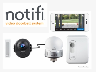 Notifi Video Doorbell System - Notifi Video Technology, HD Png Download, Transparent PNG