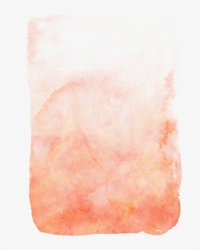 Coral Orange Free Watercolor Brush Stroke - Watercolor Paint, HD Png Download, Transparent PNG