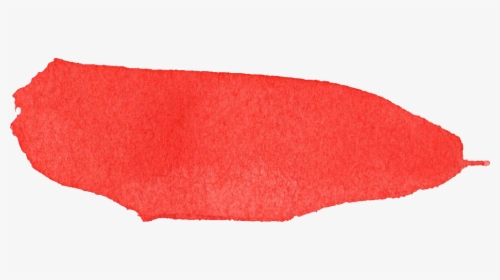 Watercolor Red Brush Png, Transparent Png, Transparent PNG