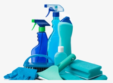 Blue Cleaning Supplies - Blue Cleaning Tools, HD Png Download, Transparent PNG