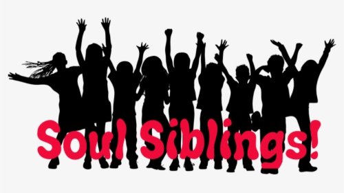 Church Silhouette Youth Group , Png Download - Silhouette Young People Png, Transparent Png, Transparent PNG