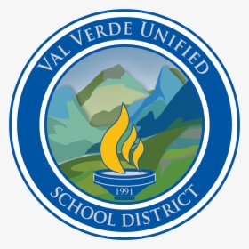 Val Verde Unified School District Logo Png, Transparent Png, Transparent PNG