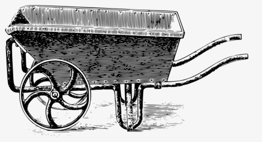 Old Wheelbarrow Clipart, HD Png Download, Transparent PNG