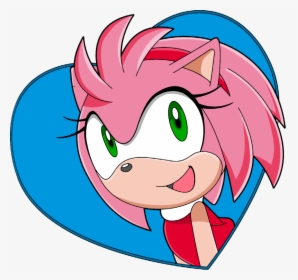 Sonic X Amy Rose Heart, HD Png Download, Transparent PNG