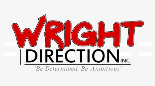 Wright Direction Inc Concept 3 With Arrow Slant Up - Graphic Design, HD Png Download, Transparent PNG